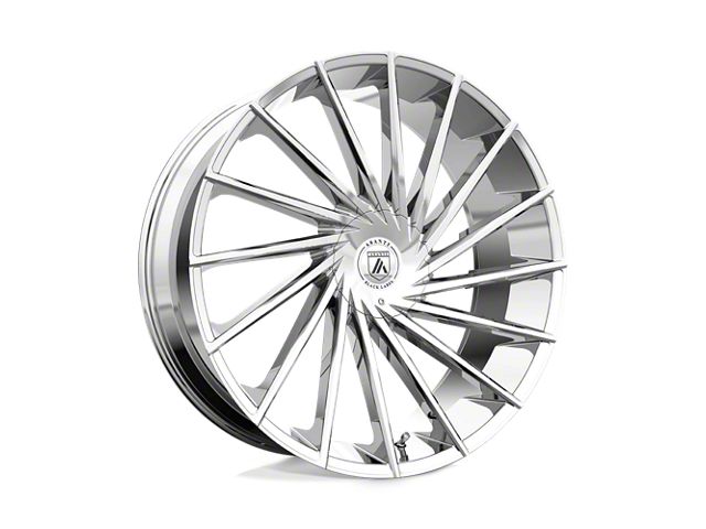 Asanti Matar Chrome 6-Lug Wheel; 28x10; 15mm Offset (07-14 Tahoe)