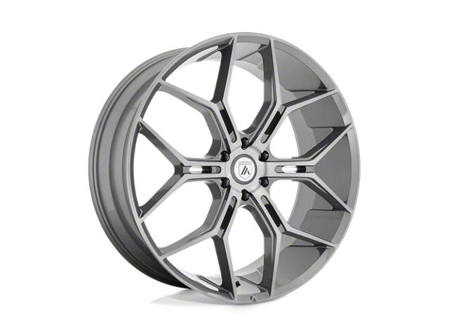 Asanti Monarch Truck Titanium Brushed 6-Lug Wheel; 26x10; 35mm Offset (07-14 Tahoe)