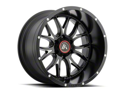 Asanti Carbine Satin Black Milled 6-Lug Wheel; 20x9; 18mm Offset (09-14 F-150)