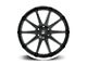 Asanti Emperor Gloss Black Milled with Chrome Lip 6-Lug Wheel; 22x10; 30mm Offset (14-18 Sierra 1500)