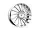 Asanti Matar Chrome 6-Lug Wheel; 26x10; 30mm Offset (14-18 Sierra 1500)