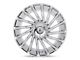 Asanti Matar Chrome 6-Lug Wheel; 28x10; 15mm Offset (14-18 Sierra 1500)