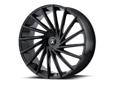 Asanti Matar Gloss Black 6-Lug Wheel; 22x9; 15mm Offset (14-18 Silverado 1500)