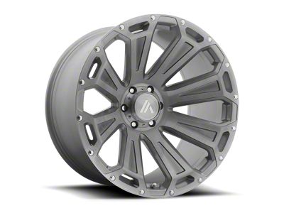 Asanti Cleaver Titanium-Brushed 6-Lug Wheel; 22x10; -12mm Offset (15-20 Yukon)