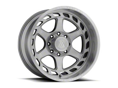 Asanti Anvil Titanium Brushed 8-Lug Wheel; 20x12; -44mm Offset (99-07 F-350 Super Duty SRW)