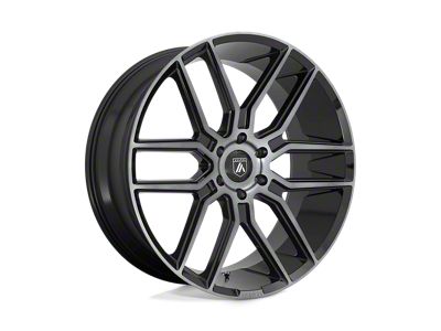 Asanti Baron Gloss Black with Gray Tint 6-Lug Wheel; 20x9; 15mm Offset (99-06 Sierra 1500)