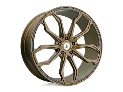 Asanti Athena Satin Bronze 5-Lug Wheel; 22x10.5; 35mm Offset (87-90 Dakota)