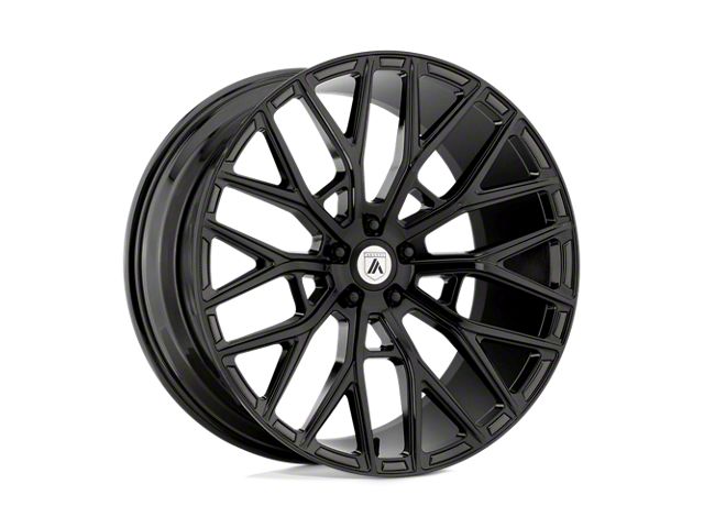 Asanti LEO Gloss Black 5-Lug Wheel; 20x8.5; 38mm Offset (87-90 Dakota)