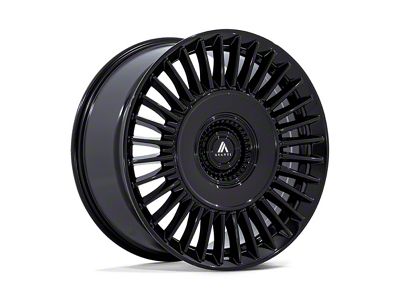 Asanti Tiara Gloss Black 5-Lug Wheel; 20x10.5; 40mm Offset (87-90 Dakota)