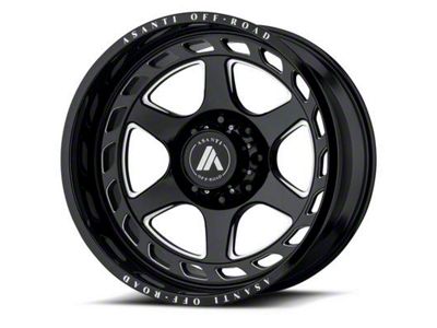 Asanti Anvil Gloss Black Milled 6-Lug Wheel; 20x10; -18mm Offset (19-24 RAM 1500)