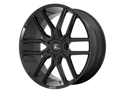 Asanti Baron Gloss Black 6-Lug Wheel; 22x9.5; 30mm Offset (19-25 RAM 1500)
