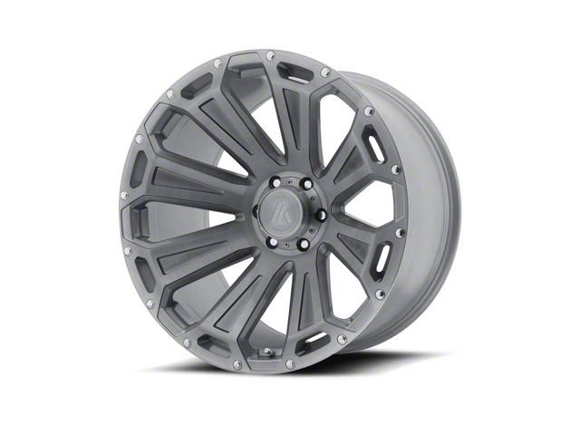 Asanti Cleaver Titanium Brushed 6-Lug Wheel; 20x10; -12mm Offset (19-24 RAM 1500)