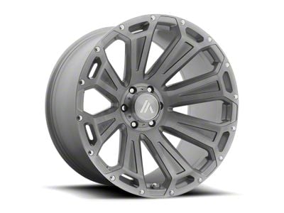 Asanti Cleaver Titanium-Brushed 6-Lug Wheel; 22x10; -12mm Offset (19-25 RAM 1500)