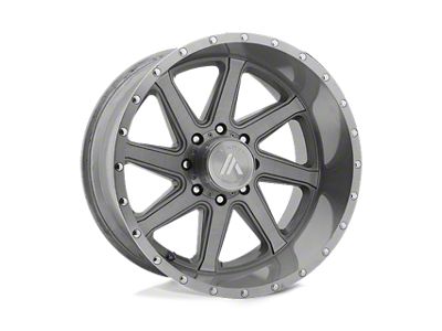 Asanti Windmill Titanium Brushed 6-Lug Wheel; 20x10; -20mm Offset (19-24 RAM 1500)