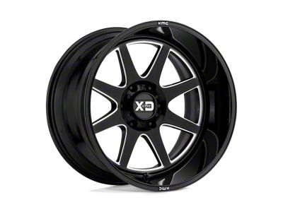 Asanti Warthog Satin Black Milled 8-Lug Wheel; 22x12; -44mm Offset (19-24 RAM 2500)