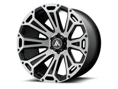 Asanti Cleaver Black-Brushed 6-Lug Wheel; 20x12; -40mm Offset (19-26 Sierra 1500)