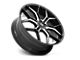 Asanti Monarch Truck Gloss Black Milled 6-Lug Wheel; 24x10; 20mm Offset (19-24 Sierra 1500)