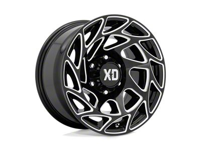 Asanti Carbine Satin Black Milled 8-Lug Wheel; 22x10; -18mm Offset (07-10 Sierra 3500 HD SRW)