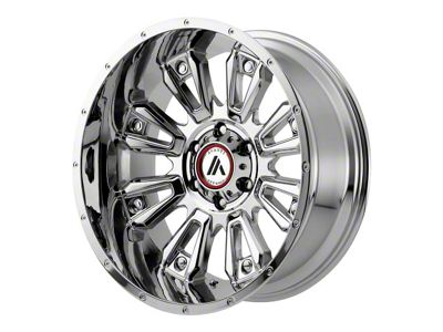 Asanti Blackhawk Chrome 6-Lug Wheel; 20x9; 18mm Offset (19-25 Silverado 1500)