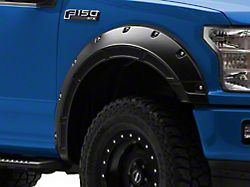 Rough Country Suspension Defender Fender Flares; Flat Black (15-20 F-150, Excluding Raptor)