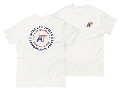 AT Driven by Freedom T-Shirt; White