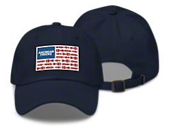 AT Gearhead Flag Hat; Navy
