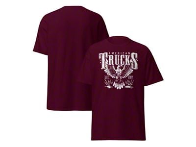 AT Old School T-Shirt; Maroon