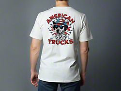 AT Pawtriot Dalmatian T-Shirt; White