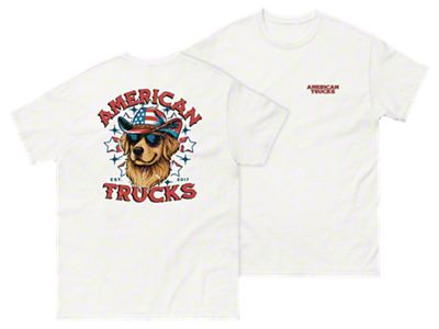 AT Pawtriot Golden T-Shirt; White