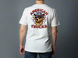 AT Pawtriot Golden T-Shirt; White