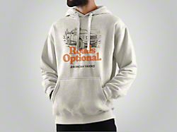 AT Roads Optional Hoodie; Oatmeal Heather