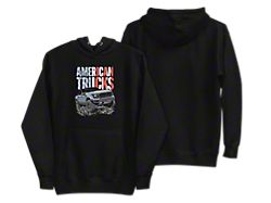 AT Stars and Steel Hoodie; Black