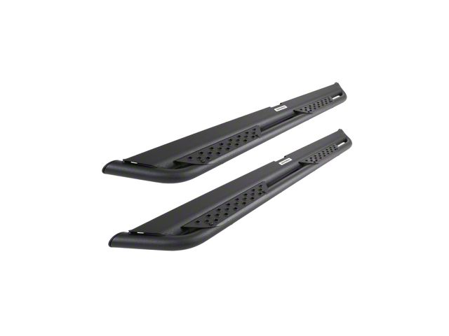 Go Rhino Dominator Xtreme DT Side Step Bars; Textured Black (15-22 Colorado Extended Cab)