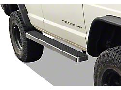 5-Inch iStep Running Boards; Black (05-11 Dakota Quad/Crew Cab)