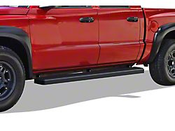 6-Inch iStep Running Boards; Hairline Silver (05-11 Dakota Quad/Crew Cab)