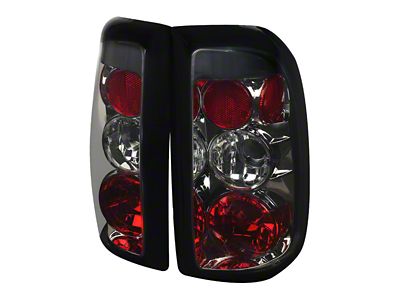 Altezza Tail Lights; Chrome Housing; Smoked Lens (97-04 Dakota)