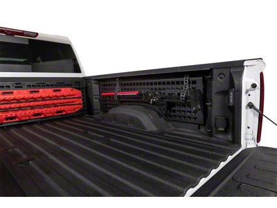 Putco Truck Bed MOLLE Panel; Passenger Side (14-18 Sierra 1500 w/ 8-Foot Long Box)