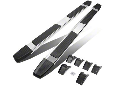 5.25-Inch Running Boards; Stainless Steel (09-18 RAM 1500 Crew Cab)
