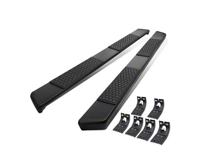 6-Inch Running Boards; Black (09-18 RAM 1500 Quad Cab)