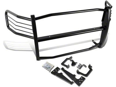 Grille Guard; Black (06-08 RAM 1500 Mega Cab)