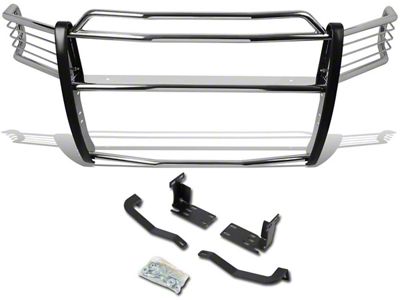 Grille Guard; Chrome (02-05 RAM 1500)