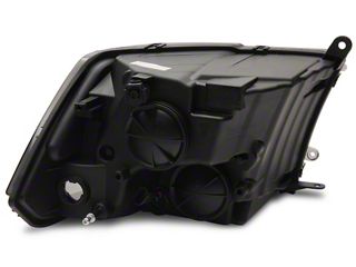 Black / Amber Corner Headlights For 2009-2018 Ram 1500 2500 3500 – Direct Fit, DOT/SAE, Yellowspeed