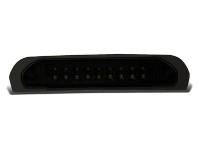 LED Third Brake Light with Cargo Light; Black (02-08 RAM 1500)