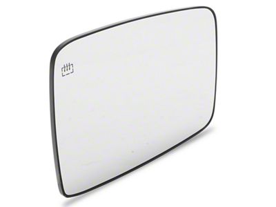 OE Style Heated Mirror Glass; Driver Side (09-18 RAM 1500)