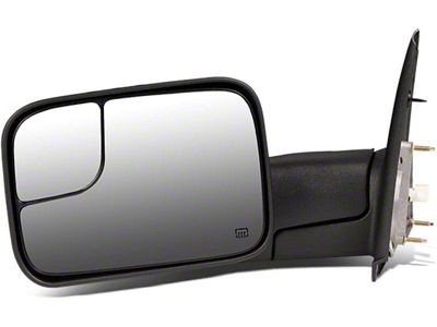 Powered Heated Towing Mirror; Driver Side (02-08 RAM 1500)