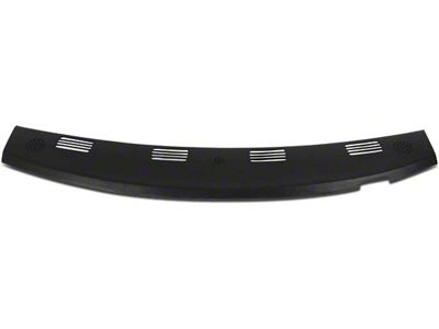 Rear Dash Cover Cap; Black (02-05 RAM 1500)