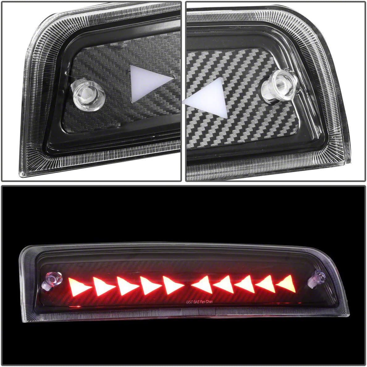 NUVISION Sequential LED Third Brake Light For 2009-2024 RAM 1500-3500 – Clear Lens