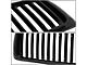 Vertical Style Upper Replacement Grille; Black (02-05 RAM 1500)