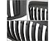 Vertical Style Upper Replacement Grille; Matte Black (06-08 RAM 1500)