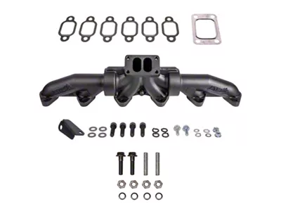 ATS Diesel Performance Pulse Flow Exhaust Manifold Kit with Gaskets and Hardware; T3 Flange (94-Early 98 5.9L I6 RAM 2500)